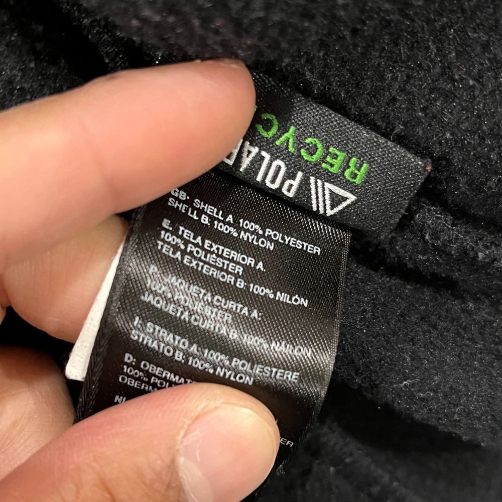 The North Face Jacket Womens Medium Black Denali Fleece Polartec Outdoor Hiking - Picture 6 of 10
